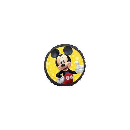 Palloncino Mylar Mcro Mickey Mouse - 10 cm.