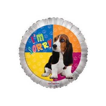 Palloncino Mylar Mini Shape 22 cm. I'm Sorry Dog