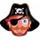 Palloncino Mylar Mini Shape 35 cm. Pirate